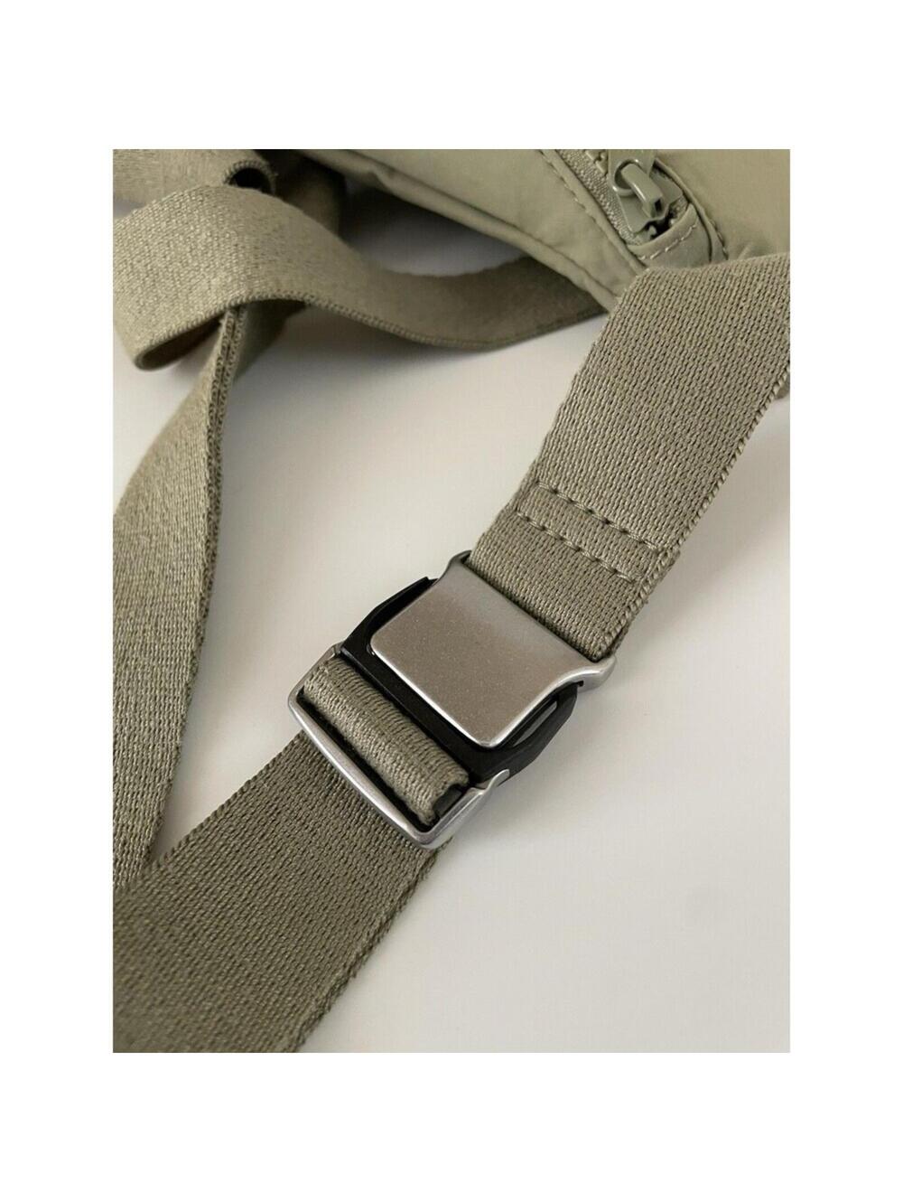 Athleta Kinetic Waist Bag Fanny Pack Belt Bag Shadow Olive Green Adjustable - Picture 9 of 14
